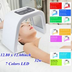 7Color PDT LED Light Facial Skin Rejuvenation Photon Therapy Lamp Beauty Machine 7 Color Led Photon Light Photodynamic Pdt Mask Facial Skin Rejuvenation Machine  Note: When using this device, you must always wear the protective glasses that come with the product to protect your eyes from light exposure. Description: This Is a Machine Which Adopted Led Light Skin Rejuvenation Principle to Solve Skin Problem. but What Is Exactly the Principle? It Is the Strong Intense Pulsed Light That Works with Led Light Therapy Skin, Led Light Facial, Light Therapy Skin, Business Equipment, Led Facial, Led Face Mask, Therapy Lamp, Intense Pulsed Light, Led Therapy