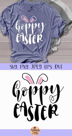 an easter svt design with the words happy easter