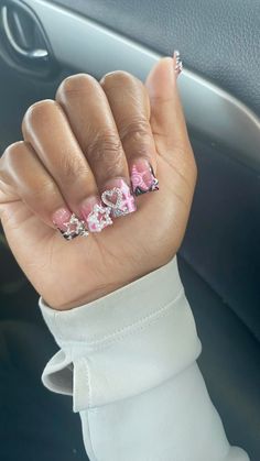 Pink Junk Nails