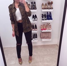 Army Girl, Fall Winter Fashion, Outfits Casuales, Fall Winter Outfits, Types Of Fashion Styles, Fashion Killa, Fashion Lover, Autumn Winter Fashion, Passion For Fashion