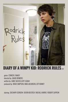 the poster for diary of a wimpy kid rodrick rules