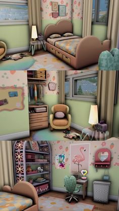 Sims Tips, Sims 4 Family House, Sims 4 Family, Sims Houses, Sims 4 Bedroom, Sims 4 House Plans, Sims 4 House Building, Sims Ideas, Sims 4 House Design