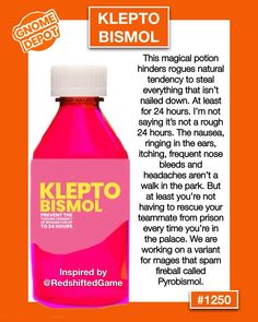 a bottle of kepto bismol on an orange background with the caption below it