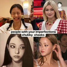 they're not imperfections, just things u may not like about yourself, but that doesn't mean they're terrible   MINE! #2024visionboard, #selfcare, #selflove, #jennie, #songjia, #dearzia, #girlboss, #girlblogging, #girlblogger It's All In Your Head, Funny Optical Illusions, All In Your Head, Perfectly Timed Photos, Chubby Cheeks, Natural Face, Blogger Girl, Pretty Eyes, Pretty Makeup