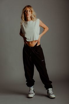 This soft SLEEVELESS CROP TOP has a high neckline and slightly dropped armholes Oversized fit Cropped Length Black FLOW Logo at the back Model 5’3” ft. 160 cm wearing size S Model 5’10” ft. 178 cm wearing size M 80% Polyester 20% Elastane Made in Mexico White Sleeveless Crop Top, Flow Logo, Urban Wear, Sleeveless Crop Top, White Sleeveless, White Crop Top, High Neckline, S Models, Oversized Fits