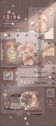 the teddy bears are playing with each other in this game info sheet, which includes information about how to use them