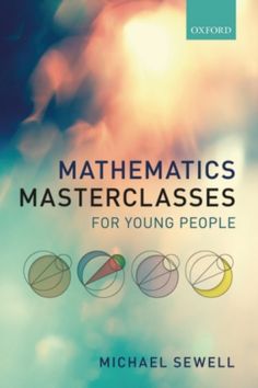 a book cover with an image of the sun in the background and text that reads,'maths masterclassses for young people '