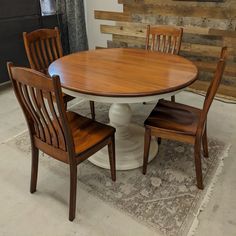 Ashboro Dining Set l In - Stock - snyders.furniture Expandable Dining Table, Wood Pedestal, Pedestal Dining Table, Dining Room Set, Pedestal Table, Side Chair, Lancaster, Dining Set, In America