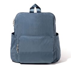 With a unique, fold-into-itself design, the Carryall Packable Backpack is the perfect bag to store away in luggage to save space on the way to your destination. When you arrive, you're sure to love the easy-access side pockets and the comfy, adjustable straps; it's a great pick for all-day adventures. Exterior dimensions: 13.75”h x 11.25”w x 6.25”d, 12 oz. Versatile Foldable Travel Accessories For On-the-go, Versatile Packable Travel Accessories For Overnight Trips, Functional Packable Backpack For On-the-go, Versatile Packable Backpack, Packable Nylon Backpack For On-the-go, Versatile Nylon Travel Accessories For School, Packable Backpack, Square Backpack, Luggage Backpack