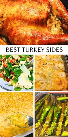 the best turkey sides for thanksgiving dinner with asparagus and broccoli