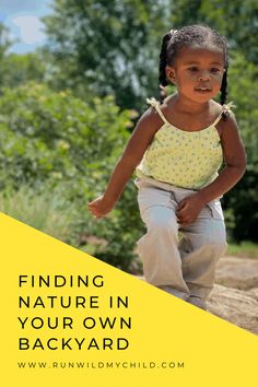 FINDING NATURE IN YOUR OWN BACKYARD - how to discover and appreciate nature on a small and local scale. Tips for parents, nature activities, crafts, advice, lessons and more. Wildlife Activities, Backyard Nature, Family Backyard, Tips For Parents, Outdoor Activities For Kids, Family Garden