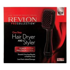 Revlon 1100 Watt Pro Collection One-Step Hair Dryer And Styler, RVDR5212, 1 Ea, 3 Pack ; UPC: 761318152125 Revlon One Step Hair Dryer, One Step Hair Dryer, Hair Dryer Styler, Revlon Hair Dryer, Hair Dryer Straightener, Best Hair Dryer, Makeover Tips, Beauty Makeover, Blow Dry Brush