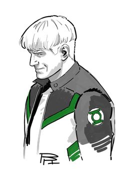 a drawing of a man wearing a star trek uniform