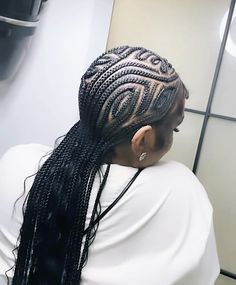 Braids For Back To School, Freestyle Stitch Braids, Small Box Braids Hairstyles, Basic Hairstyles, Small Box Braids, Beautiful Black Hair, Goddess Braids Hairstyles