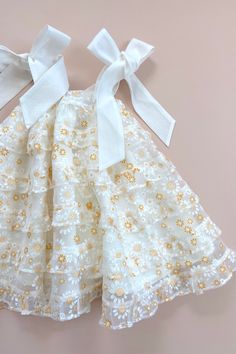 Full Circle Dress, Daisy Fields, Mary Dress, Mary Mary, Circle Dress, Foto Baby, First Birthday Outfits, Bow Dress