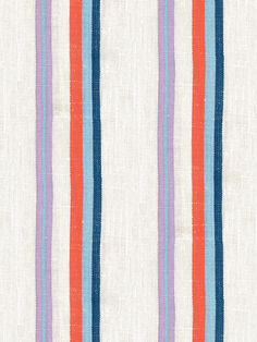 an orange, blue and purple striped fabric