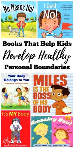 children's books that help kids with special health and personal boundariess, including the title