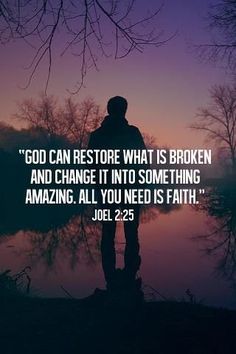 Joel 2:25 Let God restore. Blog post about restoration. Reconciliation. Hosea and Gomer. Inspirational Quotes For Teens, God Can, Word Up, E Card, Bible Verses Quotes