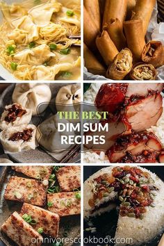 the best dim sumi recipes to make at home, from sushi to rice