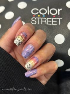 Best Color Street Nail Combinations, Colorstreet Spring Combos, Spring Color Street Nails, Color Street Spring Combos, Toni And Guy Salon, Cosmo School