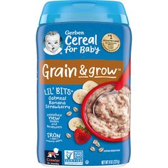 cereal for baby gran & grow with fruits