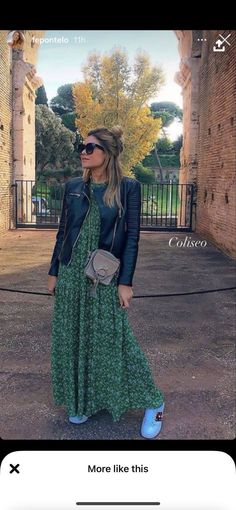 Modern Spring Outfits, Long Dress Spring Outfit, Fall Garden Party Outfit, Outfit Vestido Y Tenis, Outfits Primavera 2023, Mode Tips, Best Winter Outfits, Bohol