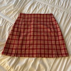 Practically Brand New Great Condition Brandy Melville Skirt, Brandy Melville Skirts, Nice Outfits, Virtual Closet, Fit Inspo, Fitness Inspo, Brandy Melville, Red Yellow, Brandy