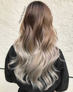 60 Best Ombre Hair Color Ideas for Blond, Brown, Red and Black Hair Brown To Platinum Blonde Ombre, Brown To Platinum Blonde, Bob Ombre, Platinum Blonde Ombre, Brown Ombre Hair Color