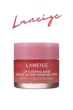 A lip mask that stays on your lips while you sleep, with Berry Fruit Complex, Murumuru seed, and Shea butter. This helps to reveal smooth and supple-looking lips thanks to its antioxidant content. Laneige Lip, Laneige Lip Sleeping Mask, Berry Fruit, Lip Sleeping Mask, Sleeping Mask, Lip Mask, Soft Lips, Dry Lips, Sleep Mask