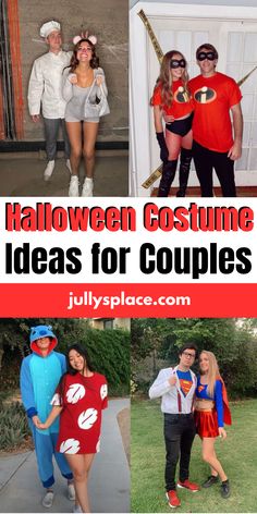 halloween couples Cute Creative Couple Costumes, Cars Couple Costume, Teen Couple Costumes, Shark Boy And Lava Girl Costumes Couple, Teen Couple Halloween Costumes, Couples Halloween Costumes Funny, Simple Couples Halloween Costume Ideas, Bf And Gf Halloween Costumes, Funny Halloween Costumes For Couples