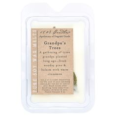 1803 Candles | Grandpa's Trees - Prairie Revival 1803 Candles, Soy Melts, Kraft Labels, Scent Description, Orange Caramel, Lavender Sage, Spice Box, Wax Melters, Herbal Blends