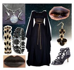 "Nyx, goddess of the night" by shafog ❤ liked on Polyvore featuring Rachel Roy, Forever 21, Helene Zubeldia and Ann Taylor Nyx Goddess Dress, Goddess Of Night Costume, Goddess Of The Night Costume, Nyx Goddess Inspired Outfits, Nyx Goddess Halloween Costume, Nyx Goddess Aesthetic Outfit, Greek Goddess Nyx Costume, Nyx Goddess Outfit, Night Goddess Costume