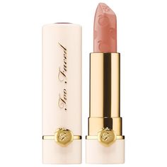 Too Faced Peach Kiss Moisture Matte Long Wear Lipstick – Peaches and Cream Collection Sunday Funday Long Wear Makeup, Best Red Lipstick, Too Faced Peach, Alat Makeup, Hydrating Lipstick, Colors Shades, Peaches And Cream, Long Wear Lipstick, Best Lipsticks