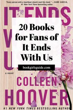 the cover of twenty books for fans of it ends with us by collien hoover