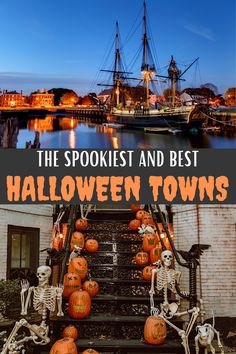 the spookest and best halloween towns