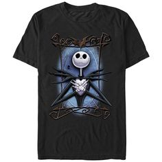 You'll love the fit and feel of this Disney's The Nightmare Before Christmas Jack Spooky Frame Men's Graphic Tee. ©Disney You'll love the fit and feel of this Disney's The Nightmare Before Christmas Jack Spooky Frame Men's Graphic Tee. ©Disney FEATURES Crewneck Short sleevesFABRIC & CARE Cotton Machine wash Imported Color: Black. Gender: male. Age Group: adult. Nightmare Before Christmas Tshirts, Nightmare Before Christmas T-shirts, Halloween Mickey Mouse Short Sleeve T-shirt, Jack Skellington T-shirts & Tank Tops, Nightmare Before, Mens Graphic Tee, Nightmare Before Christmas, Before Christmas, Men Short Sleeve