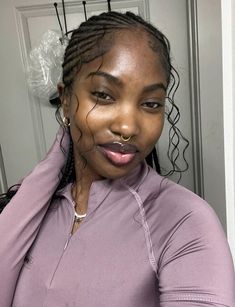 Side Part Cornrows, Black Feminity, Barefaced Beauty, Cornrow Braids, Braids Hairstyles Pictures, Cute Box Braids Hairstyles, Protective Hairstyles Braids, Pretty Braided Hairstyles