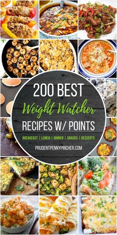 Eat well with this extensive list of weight watchers recipes that will help you lose weight. These weight watchers meals include freestyle smart points and there are hundreds of recipes for breakfast, lunch, dinner, desserts and snacks.