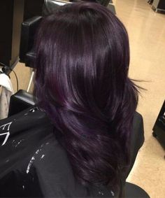 Adele Hair, Plum Hair Color, Copic Colors, Hair Color Plum, Beige Skin, Perm Hair, Magenta Hair, Dark Purple Hair, Plum Hair