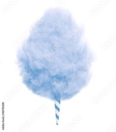 Blue Cotton Candy, Adobe Stock, Stock Illustration, Candy, Illustrations, Blue, Quick Saves, Candy Floss