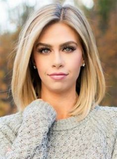 Shoulder Length Hair Blonde, Longbob Hair, Shoulder Length Straight Hair, 12 Inch Hair, Shoulder Hair, Short Straight Hair