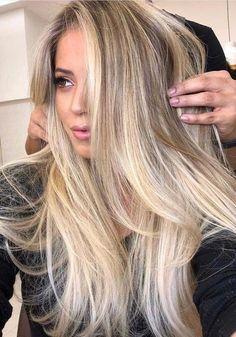 Warm Hair Color, Balayage Blond, Perfect Blonde, Hair Done, Winter Hair Color