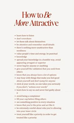 Being More Social Tips, How Become Beautiful, Say How You Feel, How To Be More Classy, Ways To Be More Feminine, How To Attract People, Become Obsessed With Yourself, How To Be A Classy Woman, How To Be More Independent