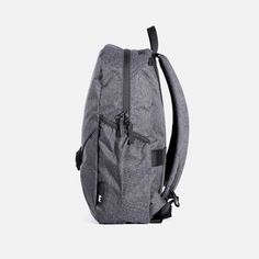 Go Pack - Heathered Black — Aer | Modern gym bags, travel backpacks and laptop backpacks designed for city travel Modern Gym, Simple Organization, Travel Backpacks, Gym Bags, City Travel, Laptop Pocket, Bags Travel, Laptop Backpack, Travel Backpack