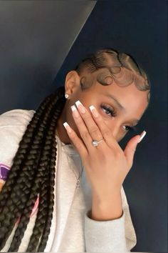 Pretty Edges With Braids, Edges Styles With Braids, 12 Stitch Braids Straight Back, Long Stitch Braids With Design, Fed In Braids Black Women, 6 Straight Back Feed In Braids, Edges With Braids, Edges Braids