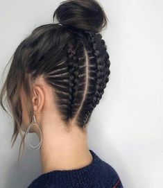 Prom Hairstyles For Long Hair, Pretty Braided Hairstyles, Penteado Cabelo Curto, Box Braids Hairstyles, Homecoming Hairstyles, Hairstyles For School, Braid Styles