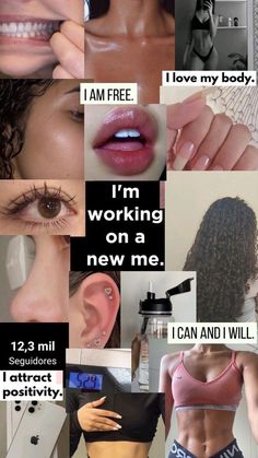 A New Me, Vision Board Manifestation, Love My Body, Healthy Lifestyle Motivation, Beauty Goals, Fitness Inspiration Body, Confidence Tips, Healthy Girl, Healthy Lifestyle Inspiration