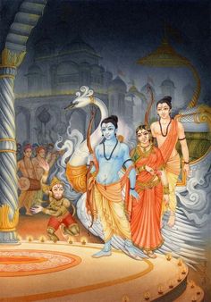 Ram Lakshman, Ancient Indian Paintings, God Ram, साईं बाबा, Rama Image, Sita Ram, Lord Rama Images, Hanuman Pics, Lord Hanuman Wallpapers