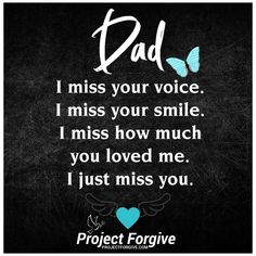 a quote that says, i miss your voice