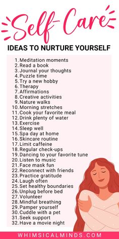 Nurture your mind, body, and soul with 50 top-notch self-care ideas for women! Feel your best.  self care night ideas at home | self care night ideas with friends | self care night ideas with boyfriend | self care night ideas tiktok | self care night ideas aesthetic | self care night ideas at home aesthetic | girls night self care ideas | self care spa night ideas | self cre night aesthetic ideas instagram | fun self care night ideas Easy Self Care Ideas, Focus Quotes Inspiration, Night Aesthetic Ideas, Night Ideas With Friends, Womens Self Care, Baby Dancing, Self Care Checklist, Bored Jar, Focus Quotes